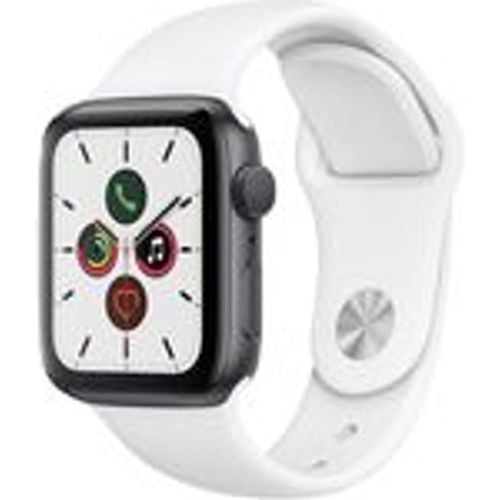 Watch Series 5 (2019) GPS 44 mm - Aluminium Space - Sportarmband Weiß - Apple - Modalova