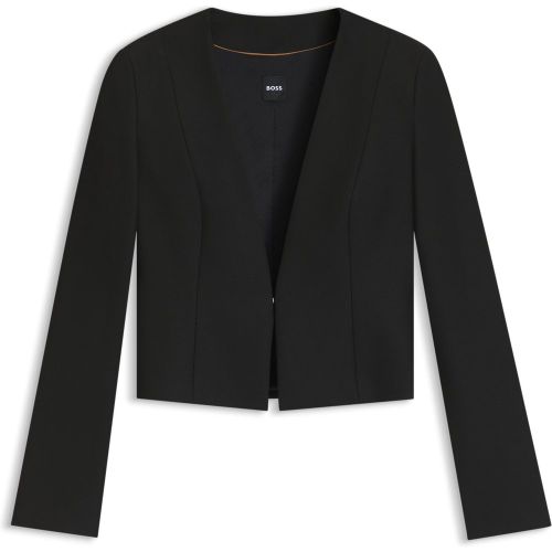 Blazer court Slim Fit en tissu stretch - Boss - Modalova