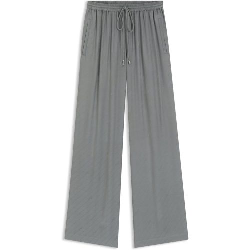 Pantalon large à logo jacquard - Boss - Modalova