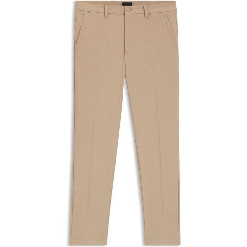 Pantalon Slim en tissu stretch chiné - Boss - Modalova