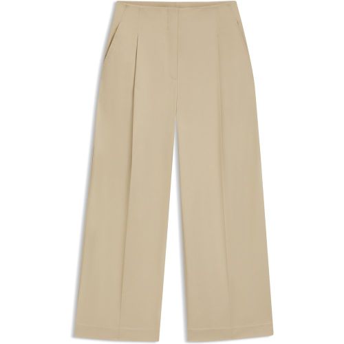 Pantalon Relaxed taille haute en coton stretch - Boss - Modalova