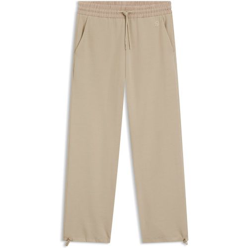 Bas de survêtement en coton mélangé avec taille contrastante - Boss - Modalova