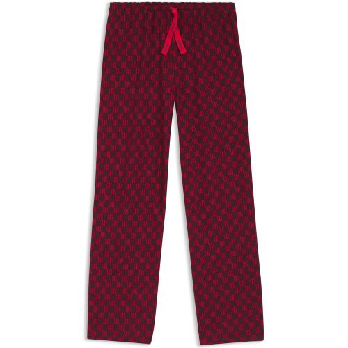 Bas de pyjama en modal stretch avec imprimé cœurs - HUGO - Modalova