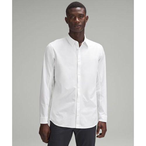 – New Venture Langarmshirt im Slim Fit für Männer – Weiß – Größe 2XL - lululemon - Modalova