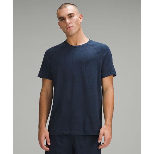 – Metal Vent Tech Kurzarmshirt für Männer – Blau – Größe S - lululemon - Modalova
