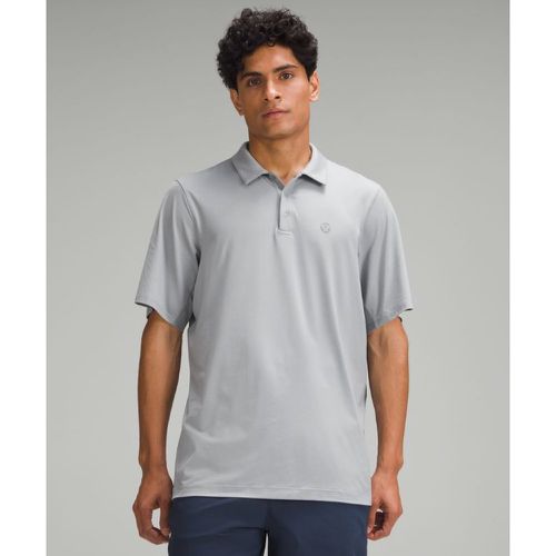 – Sport-Poloshirt mit kurzen Ärmeln und Logo für Männer – Grau – Größe 3XL - lululemon - Modalova