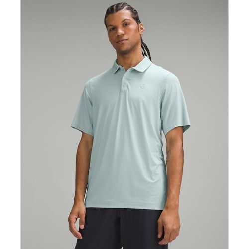 – Sport-Poloshirt mit kurzen Ärmeln und Logo für Männer – Blau/Pastel – Größe S - lululemon - Modalova