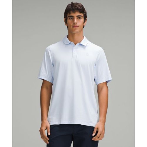 – Sport-Poloshirt mit kurzen Ärmeln und Logo für Männer – Blau/Pastel – Größe M - lululemon - Modalova