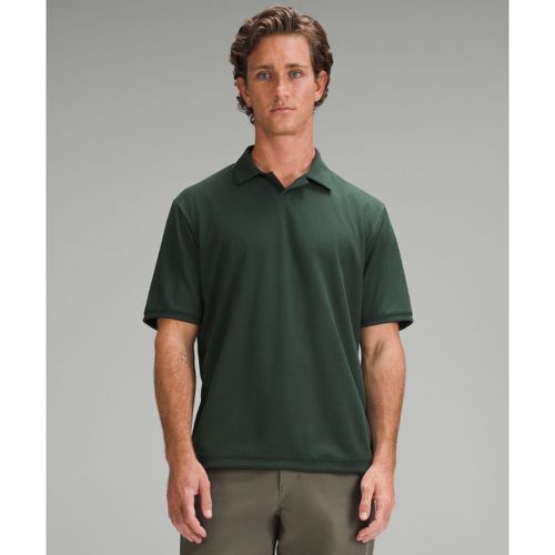 – Strukturiertes Kurzarm-Poloshirt aus Mesh für Männer – Größe L - lululemon - Modalova