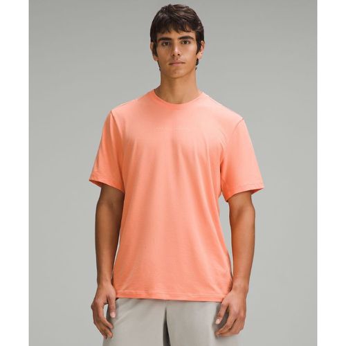 – Zeroed In Kurzarmshirt Grafik für Männer – Orange – Größe M - lululemon - Modalova