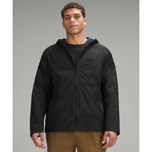 – Textured Full-Zip Hooded Jacket für Männer – Schwarz – Größe M - lululemon - Modalova