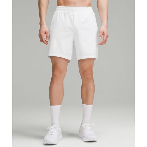 – Pace Breaker Shorts mit Liner Jacquard für Männer – 18 cm – Weiß – Größe 3XL - lululemon - Modalova