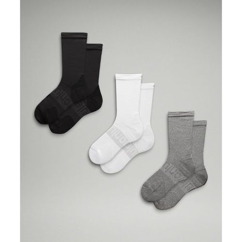 – Power Stride Crew-Socken 3er-Pack für Männer – Größe M - lululemon - Modalova