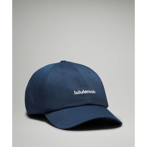 – Klassische Unisex-Baseballkappe Logo – Blau – Größe S/M - lululemon - Modalova