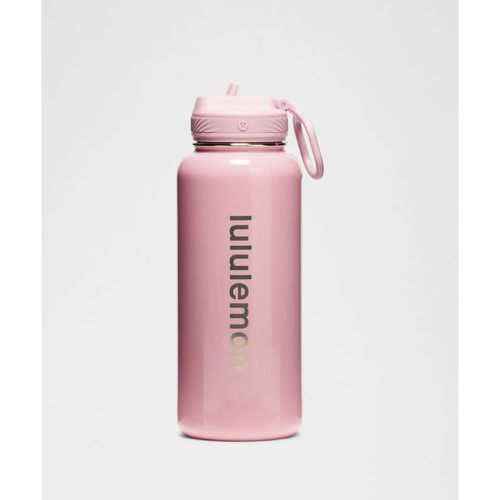 – Back to Life Sport Bottle 32oz Straw Lid Shine - lululemon - Modalova