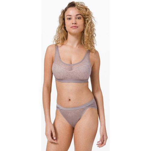 – Shadow Mesh Bra Leaf A/B Cup für Frauen – Khaki – Größe XL - lululemon - Modalova