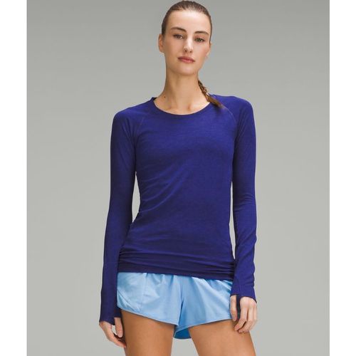 – Swiftly Tech Langarmshirt 2.0 für Frauen – Blau – Größe 20 - lululemon - Modalova