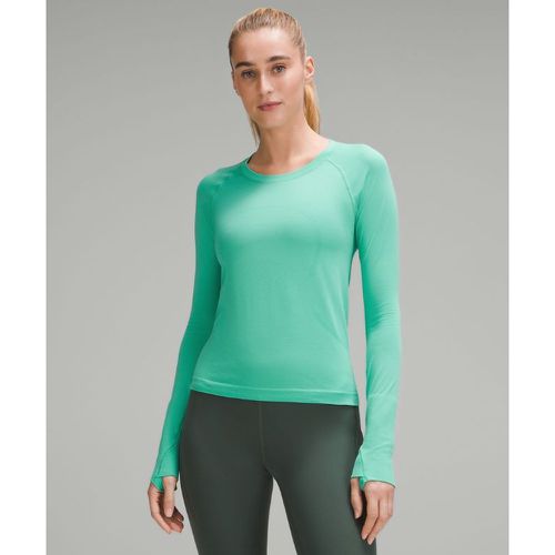– Swiftly Tech Langarmshirt 2.0 Race-Länge für Frauen – Grün – Größe 0 - lululemon - Modalova