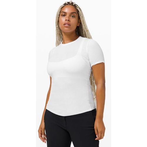 – Hold Tight Kurzarmshirt für Frauen – Weiß – Größe 18 - lululemon - Modalova