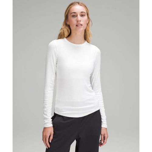 – Hold Tight Langarmshirt für Frauen – Weiß – Größe 20 - lululemon - Modalova