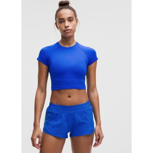 – Swiftly Tech Crop-Kurzarmshirt 2.0 für Frauen – Neon – Größe 0 - lululemon - Modalova