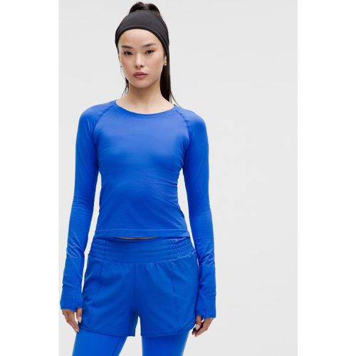 – Swiftly Tech Langarmshirt 2.0 Taillenlänge für Frauen – Neon – Größe 0 - lululemon - Modalova