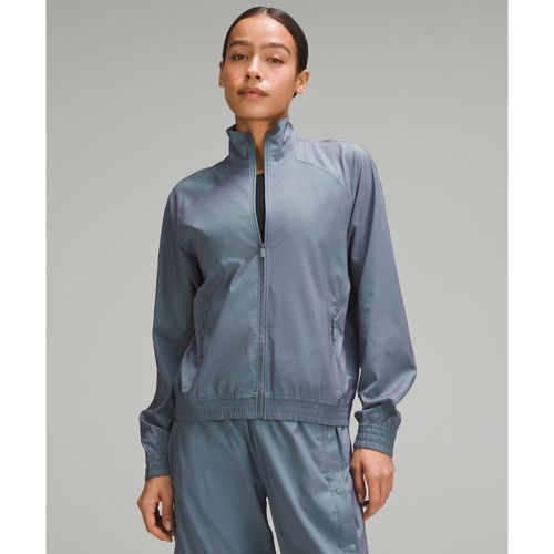 – Relaxed-Fit Track Jacket Iridescent für Frauen – Blau – Größe 4 - lululemon - Modalova