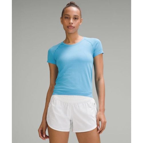 – Swiftly Tech Kurzarmshirt 2.0 Race Length für Frauen – Blau – Größe 0 - lululemon - Modalova