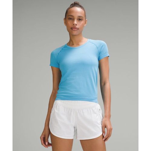 – Swiftly Tech Kurzarmshirt 2.0 Race Length für Frauen – Blau – Größe 6 - lululemon - Modalova