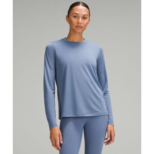 – Ultraleichtes Langarmshirt in Hüftlänge für Frauen – Blau – Größe 4 - lululemon - Modalova