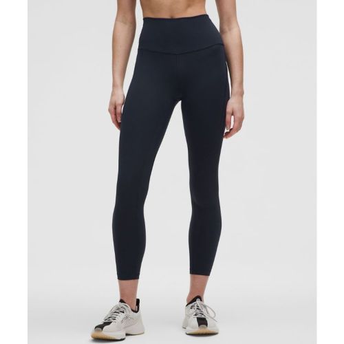 Mit Taschen, Mit Zugband. Designt für Fitness. Sollte kurz über dem Knöchel enden. lululemon – Wunder Train Leggings mit hohem Bund und Taschen f - 144408119 - Modalova