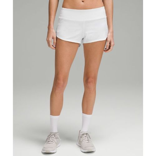 – Speed Up Shorts mit Liner und niedrigem Bund für Frauen – 6 cm – Größe 12 - lululemon - Modalova