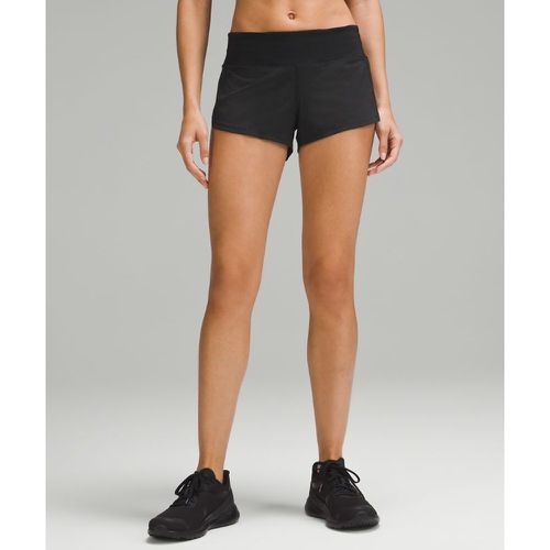– Speed Up Shorts mit Liner und niedrigem Bund für Frauen – 6 cm – Größe 14 - lululemon - Modalova