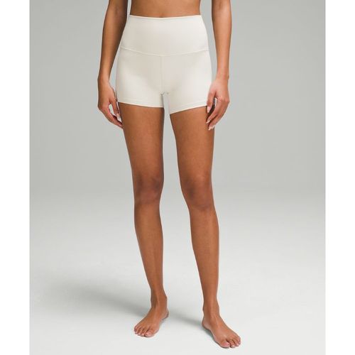 – Align Shorts mit hohem Bund für Frauen – 10 cm – Weiß – Größe 14 - lululemon - Modalova