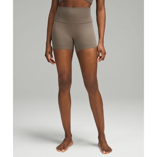 – Align Shorts mit hohem Bund für Frauen – 10 cm – Braun – Größe 10 - lululemon - Modalova