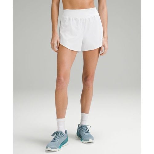 – Fast and Free Shorts im Classic Fit und mit reflektierenden Details und hohem Bund für Frauen – 8 cm – Größe 4 - lululemon - Modalova