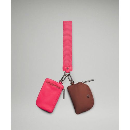 – Armband mit zwei Beuteln – Pink/Braun - lululemon - Modalova