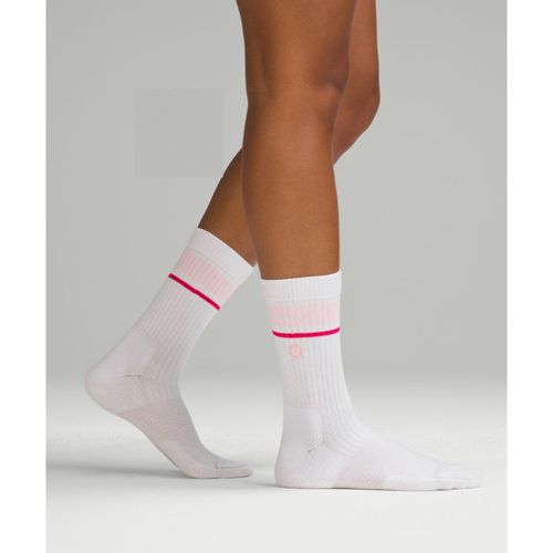 – Daily Stride Comfort Crew-Socken Logo für Frauen – Größe M - lululemon - Modalova