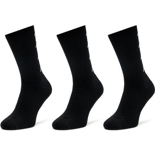 Set di 3 paia di calzini lunghi unisex - 710069 Caviar 19-4006 - Kappa - Modalova