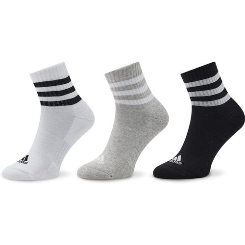 Set di 3 paia di calzini lunghi unisex - 3S C Spw Mid 3P IC1318 Medium Grey Heather/White/Black - Adidas - Modalova