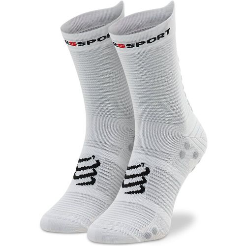 Calzini lunghi unisex - Pro Racing Socks V4.0 Run High XU00046B_010 White/Lloy - Compressport - Modalova