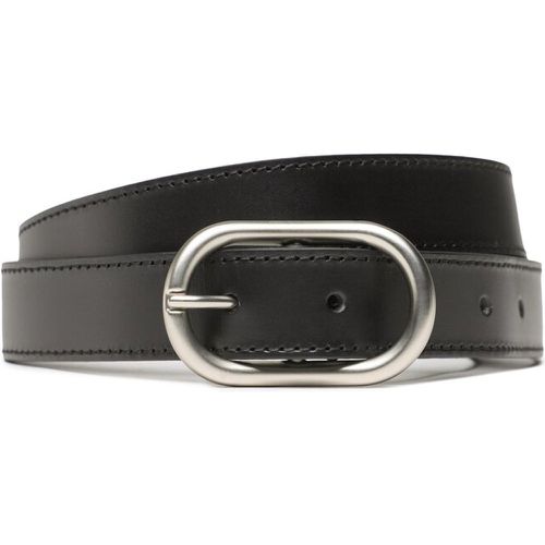 Cintura da donna - Logo Rpund Classic Lthr Belt25mm K60K610709 BDS - Calvin Klein Jeans - Modalova