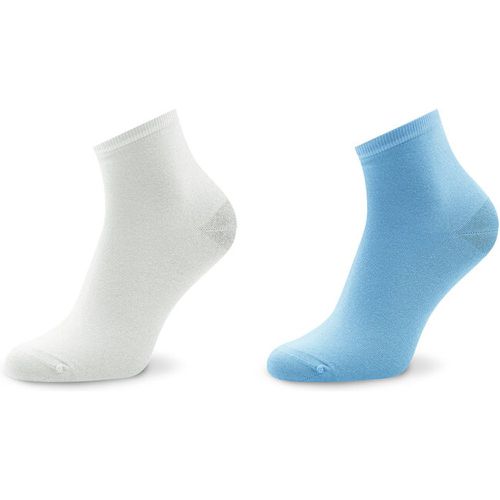 Set di 2 paia di calzini corti da donna - 373001001 Light Blue/White 029 - Tommy Hilfiger - Modalova