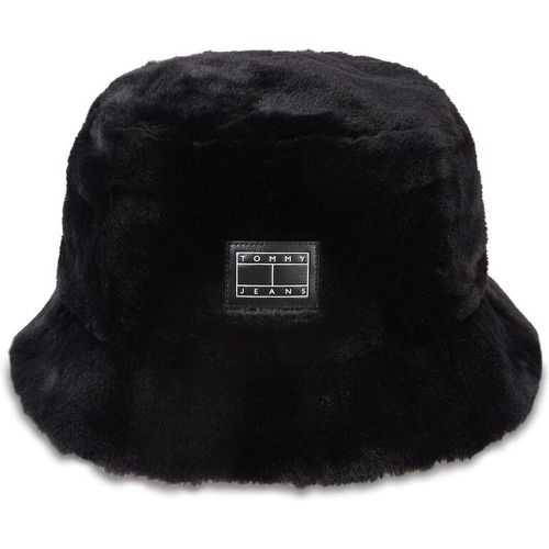Cappello - Tjw Fuzzy Rev. Bucket Hat AW0AW15459 Black And Bleached Stone 0GM - Tommy Jeans - Modalova