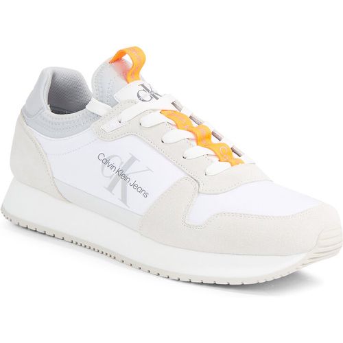 Sneakers - Retro Runner Laceup Refl YM0YM00742 Bright White YBR - Calvin Klein Jeans - Modalova