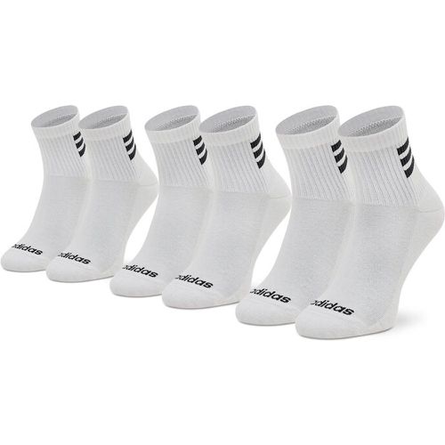Set di 3 paia di calzini lunghi unisex - Hc 3 Stripes Quarter HD2211 White - Adidas - Modalova