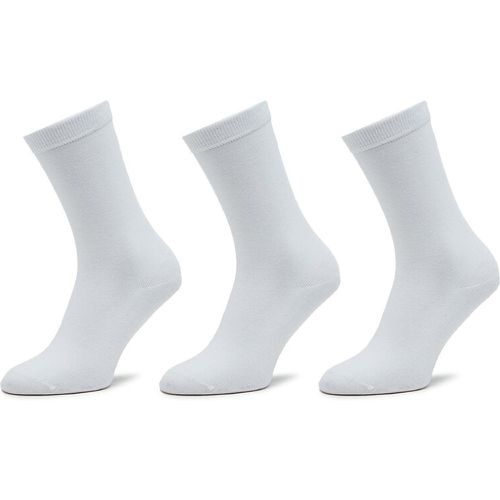 Set di 3 paia di calzini lunghi unisex - Cr 3P PLU30018 White 800 - Pepe Jeans - Modalova