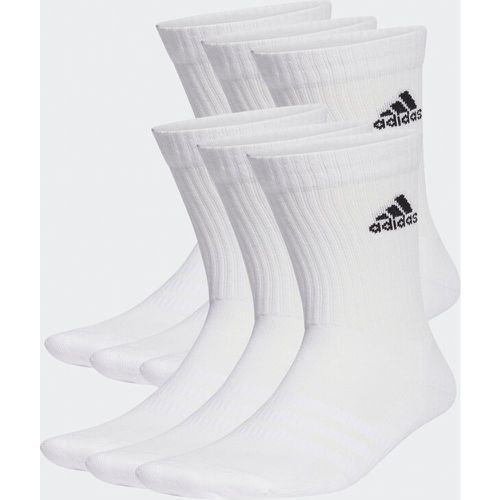 Calzini lunghi unisex - Cushioned Sportswear Crew Socks 6 Pairs HT3453 white/black - Adidas - Modalova
