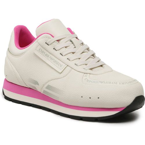 Sneakers - X3X181 XN826 N862 White/Pink - Emporio Armani - Modalova