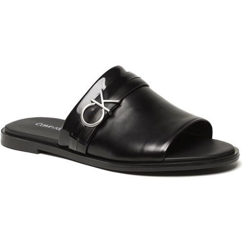 Ciabatte - Almond Slide Sandal W/Hw HW0HW01604 Ck Black BEH - Calvin Klein - Modalova